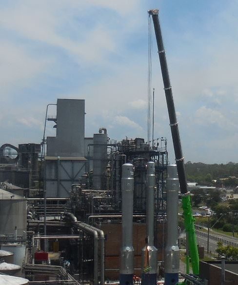 Cropped Reboilers Erection In Australia 4 1